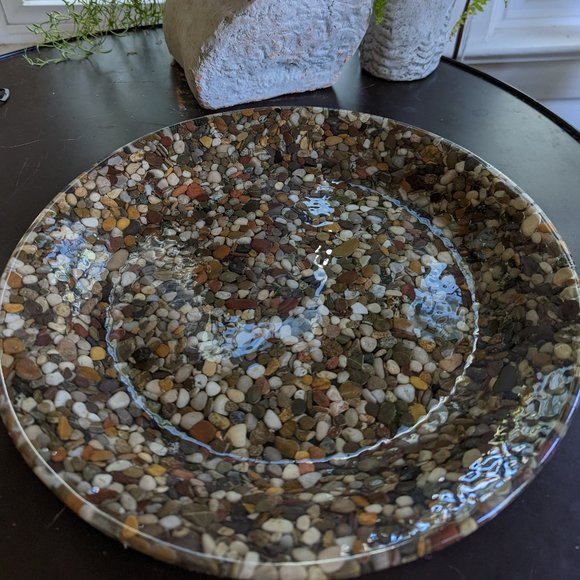 Ricardo Mazi Riverstone Platter MOMA 2003 - Picture 1 of 1